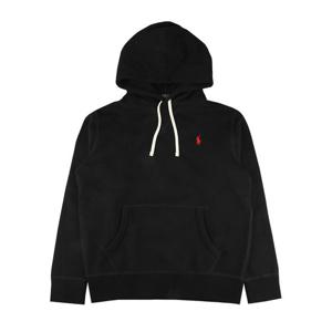 폴로 랄프로렌 710766778 008 RL 플리스 기모 후디 블랙
