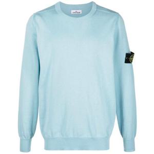 스톤 와펜 라운드 니트 아쿠아 7615540B2 V0044