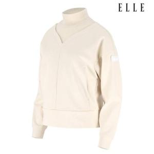 엘르골프 세이브존01 여성 레이어드형 방풍 목크넥 티셔츠 6J85481 201