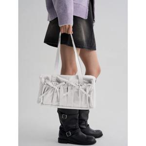 (3561D3WY80) [에잇세컨즈] 리본 볼링백  아이보리