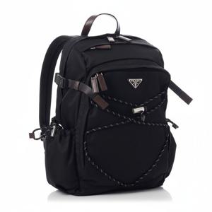 PRADA 26SS 스피드록 리나일론 및 가죽 백팩 (2VZ122 2DMG V OOO F0002)
