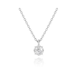 [미니골드] 14K 레이나 다이아 0.1캐럿 목걸이 MNM05063