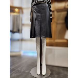 [플라스틱아일랜드]MARIO플라스틱아일랜드 레더주름스커트 PR1WS201