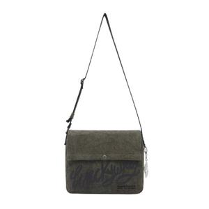 와키윌리크로스백 CQK WA2503CB02KH 크랙워싱 미니 크로스 백 카키