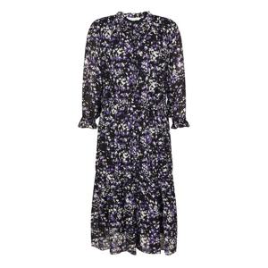 캐리스노트 볼륨 셔링 소매 프린트 쉬폰 원피스 (CN3FOP001VI)