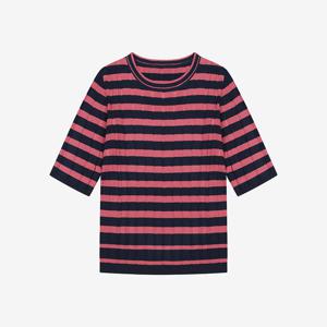 [베스띠벨리]스트라이프꽈배기니트 BLUCH2903PIP