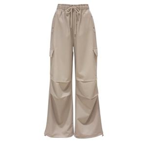 [에이지도르]스트링 와이드 카고 팬츠 (ALSISPP129)