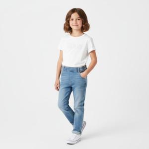 끌로에 CHLOE C20110 117 로고 자수 키즈 반팔티