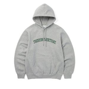 디스이즈네버댓 THISISNEVERTHAT Arch-Logo Hoodie Heather Grey TN253TSWHO04HGR 349794