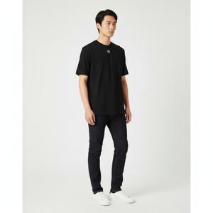 마린세르 MTT077A CJER0009 BK99 문 로고 자수 남성 반팔티