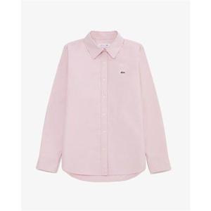 라코스테 25FW 옥스포드 솔리드 셔츠 CF224E-55NADY(라이트핑크) 351736