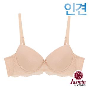 [자스민by비너스]쾌적한 인견 와이어 무빙몰드 레이스 윙 브라1종(JBRA038)75A-90C