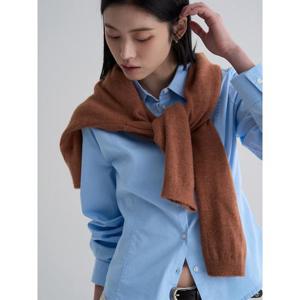 (356264WM1Q) [에잇세컨즈] 베이직 슬림핏 셔츠  스카이 블루