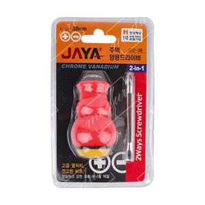 자야 주먹 양용드라이버 2IN1 JD2-38 십자 일자