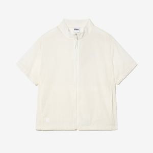 [FILA] 경량 립스탑 반팔 바람막이 (FS2JKH2154F_OWH)