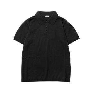 버버리 남자 울 니트 카라 폴로 반팔티셔츠 피케티 루즈핏 8095150