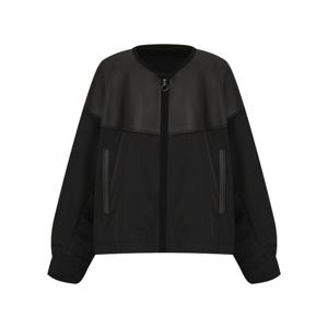 크로커다일레이디 스프링 양가죽 짚업 점퍼_CLESLF601