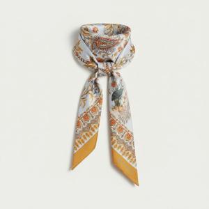 ETRO 26SS 플로라 앤 퍼나 모티프 실크 페이즐리나 스카프 (WATA0016AKE17 X0882)