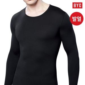 [BYC]보디히트 베이직U넥남긴팔T/히트텍/발열내의/남성내의