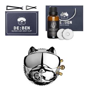 디벤 고급 차량용방향제 필수차량용품 불독 송풍구 디퓨저 A세트