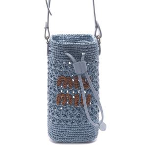 [미우미우] 24SS 여성 라피아 버킷 미니 크로스백 (5ND017 2DO1 F03RA 24S)