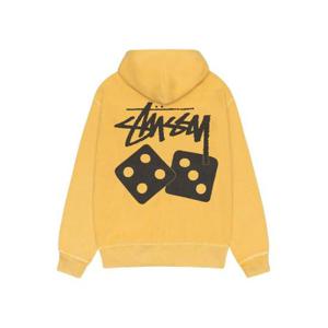 스투시 다이스 피그먼트 다이드 후드 옐로우 1925077