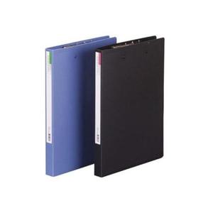 아트박스/오피스큐 PP더블레버크립화일 F435 7 A4 좌우상철 청색
