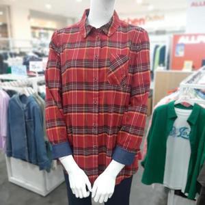 올포유 sh06 가을 여성 체크남방 ALBLN8311500