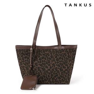 [탱커스]레오파드 패턴 파우치 숄더백 (TX3AH001L0)