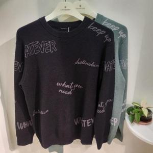 체이스컬트 HC03 남자 레터링 스웨터 EFRK5213D0