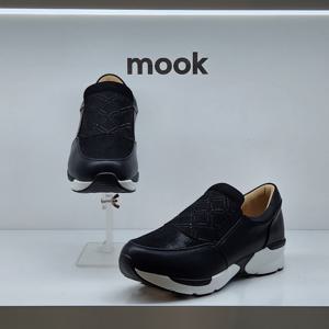 [무크]여성 체크 핫픽스 밴딩 슬립온 422304 AA HGHI2SD