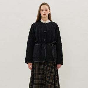 [올리브데올리브]레자배색 다이아 퀼팅패딩 OP5WMA91