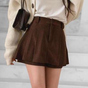 [다잇템]여성 치마 골덴 에이라인 바지