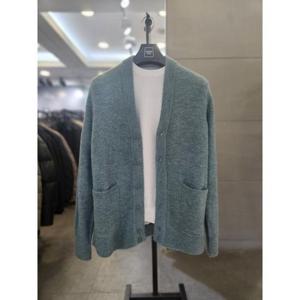 바쏘옴므 세이브존03 바쏘옴므 24F/W 민트 울 블렌드 보카시 니트 가디건 WSAGY3WA66AMTA