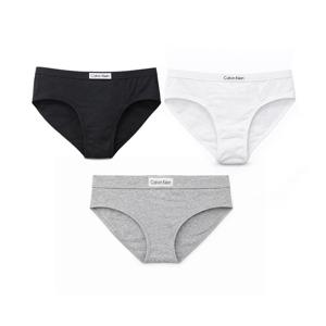 캘빈클라인 클래식 컴포트 3팩 여자 팬티 블랙 화이트 그레이 QP3131O-904