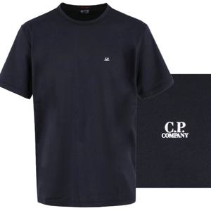 CP컴퍼니 로고 반팔 티셔츠 08CMTS051A 000444G 888