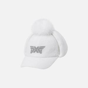 피엑스지골프모자 VQA PJWPW8515-01 WOMEN WINTER FOX FUR BASIC CAP
