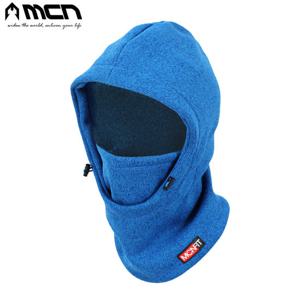 MCN 겨울후드마스크 블루 방한모자 방한마스크