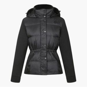 데상트골프패딩 GQC DO42WFKOO2-CHAG 여성 니트 하이브리드 중힙