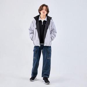 유솔 sh06 기모 와이드 카고 데님 ULTJ24T05