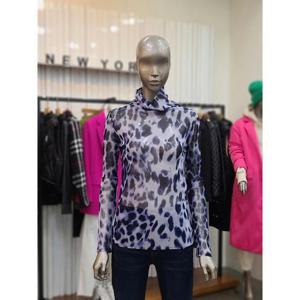 제시뉴욕 세이브존05 레오파드 시스루 티셔츠 BEW-SZNLTZ0360BUM