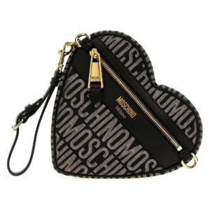 Moschino 로고 자카드 하트 모양 클러치백 A84098269 2555 TP934731685