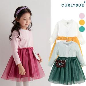 [컬리수]아동 브이넥 레이스 원피스COF1GAOP01