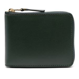 꼼데가르송 다크 그린 가죽 지퍼 지갑 SA7100 BOTTLE