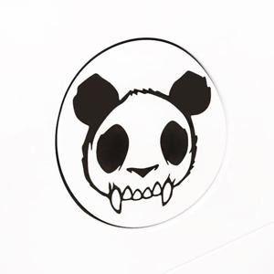 할인 해골판다 차량용스티커 / 초보운전 자동차 셀프