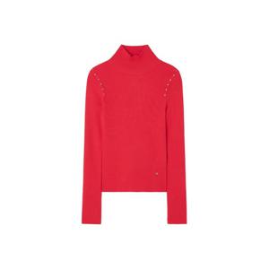 [게스]여성 숄더 스터드 폴라 스웨터 YP4S1653