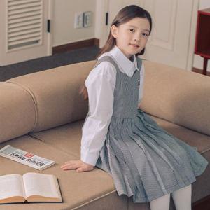 [셀덴]잔체크 원피스_EDOW23801