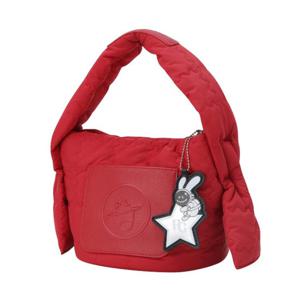 M 파리게이츠골프가방 NQC 521D4BG001_RE 여성 스마일 탈착 키링 퀼팅 토트백