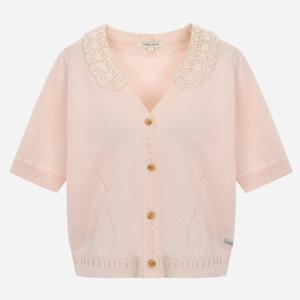 [써스데이아일랜드][여성]레이스 카라넥 가디건 T256MCD134W