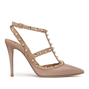 발렌티노 락스터드 앵클 스트랩 슬링백 WS0393 VNWP45